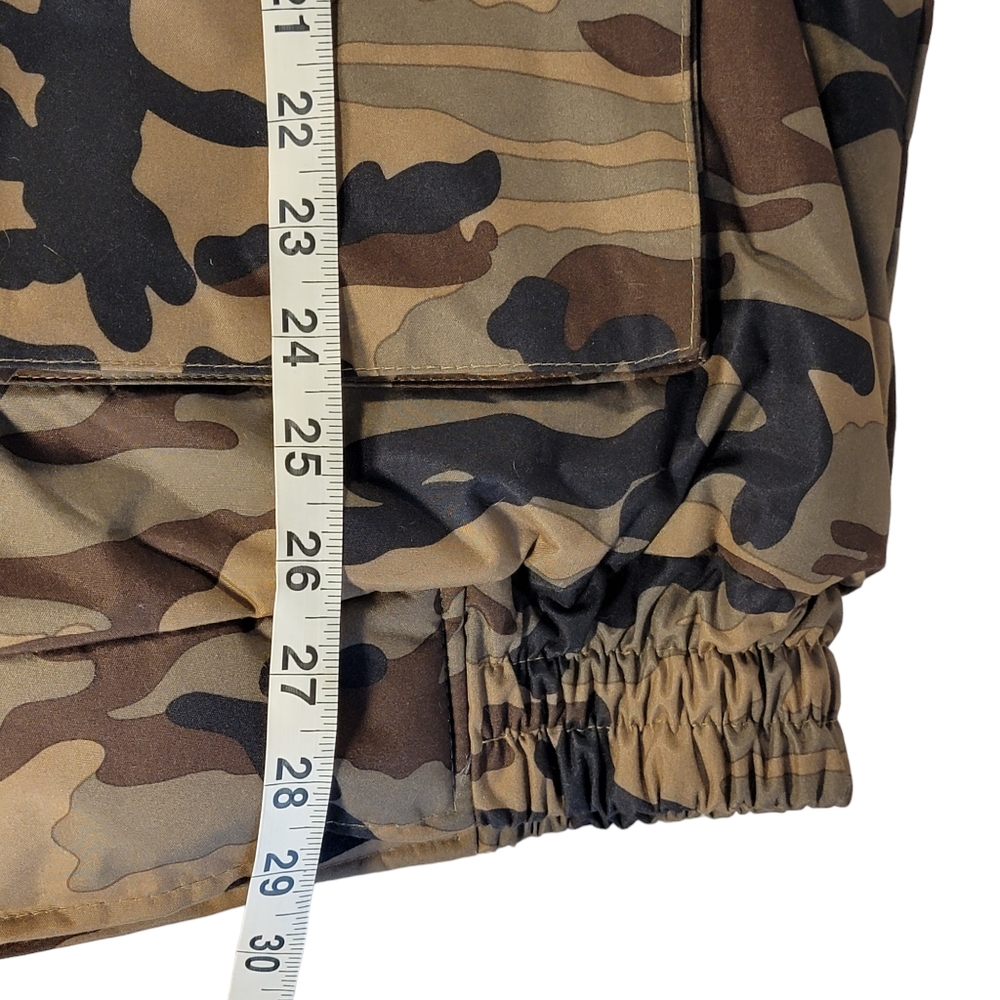 Oscar Vintage Camo Camouflage Plaid Lined Hunting Cargo Survival Outdoor Vest XL - Picture 14 of 14